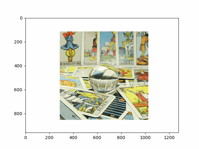 Cards Depth Refocusing
